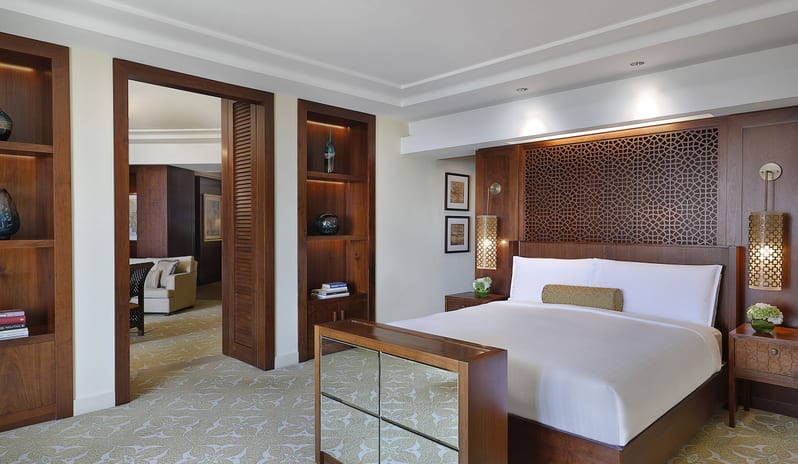 The Ritz-Carlton, Dubai, JBR - One Bedroom Ocean Club Suite -  Bedroom